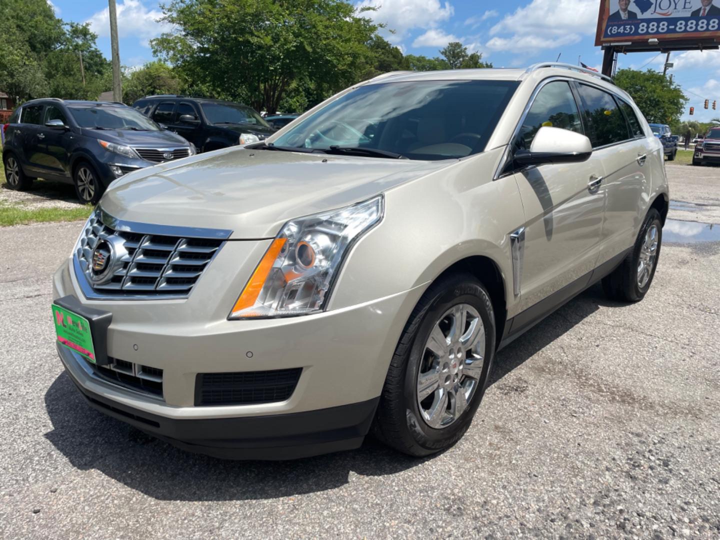 2016 SILVER CADILLAC SRX LUXURY COLLECTION (3GYFNEE33GS) with an 3.6L engine, Automatic transmission, located at 5103 Dorchester Rd., Charleston, SC, 29418-5607, (843) 767-1122, 36.245171, -115.228050 - Photo#2